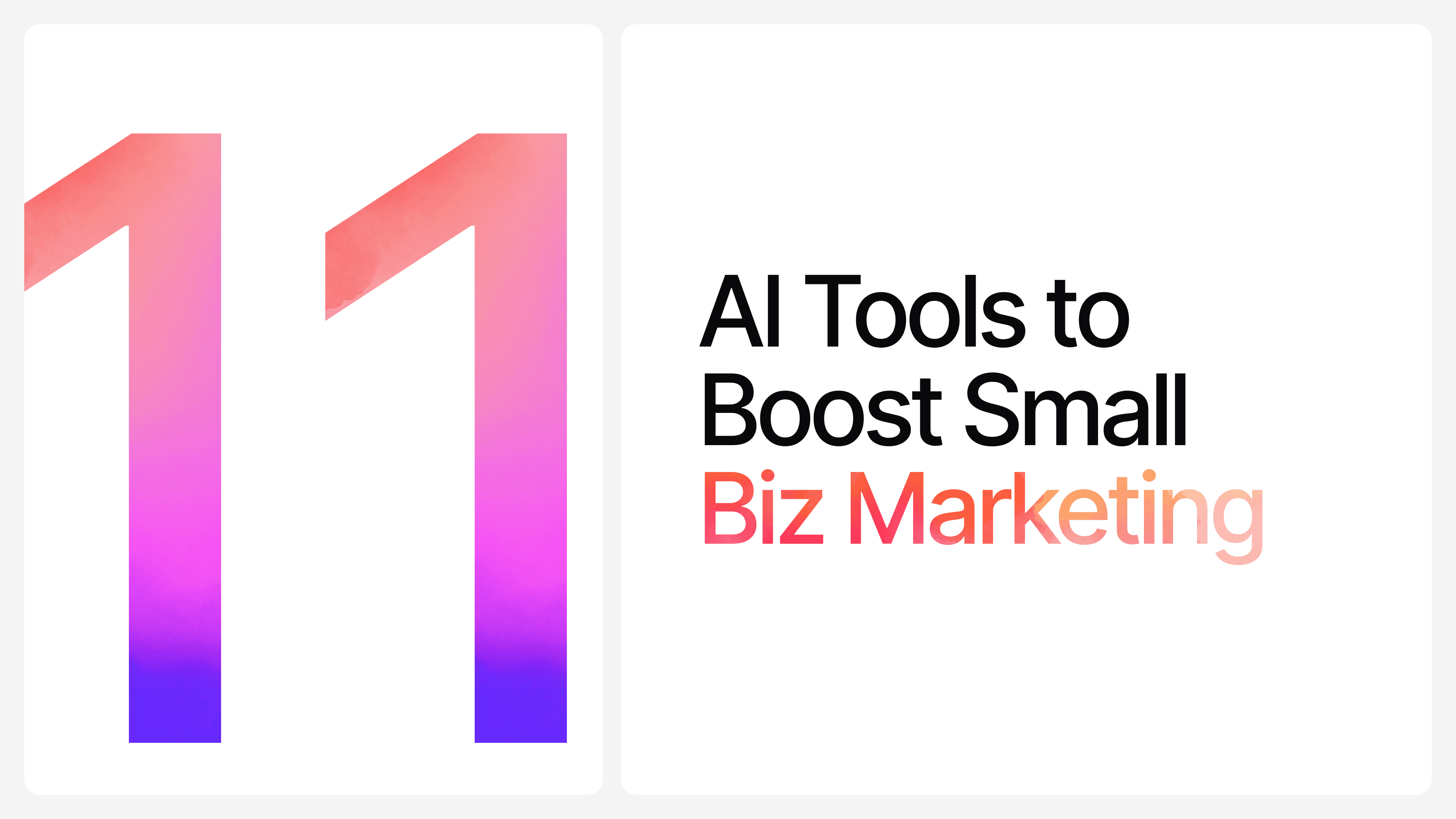 12 Best AI Tools for Small Business Marketing in 2025
