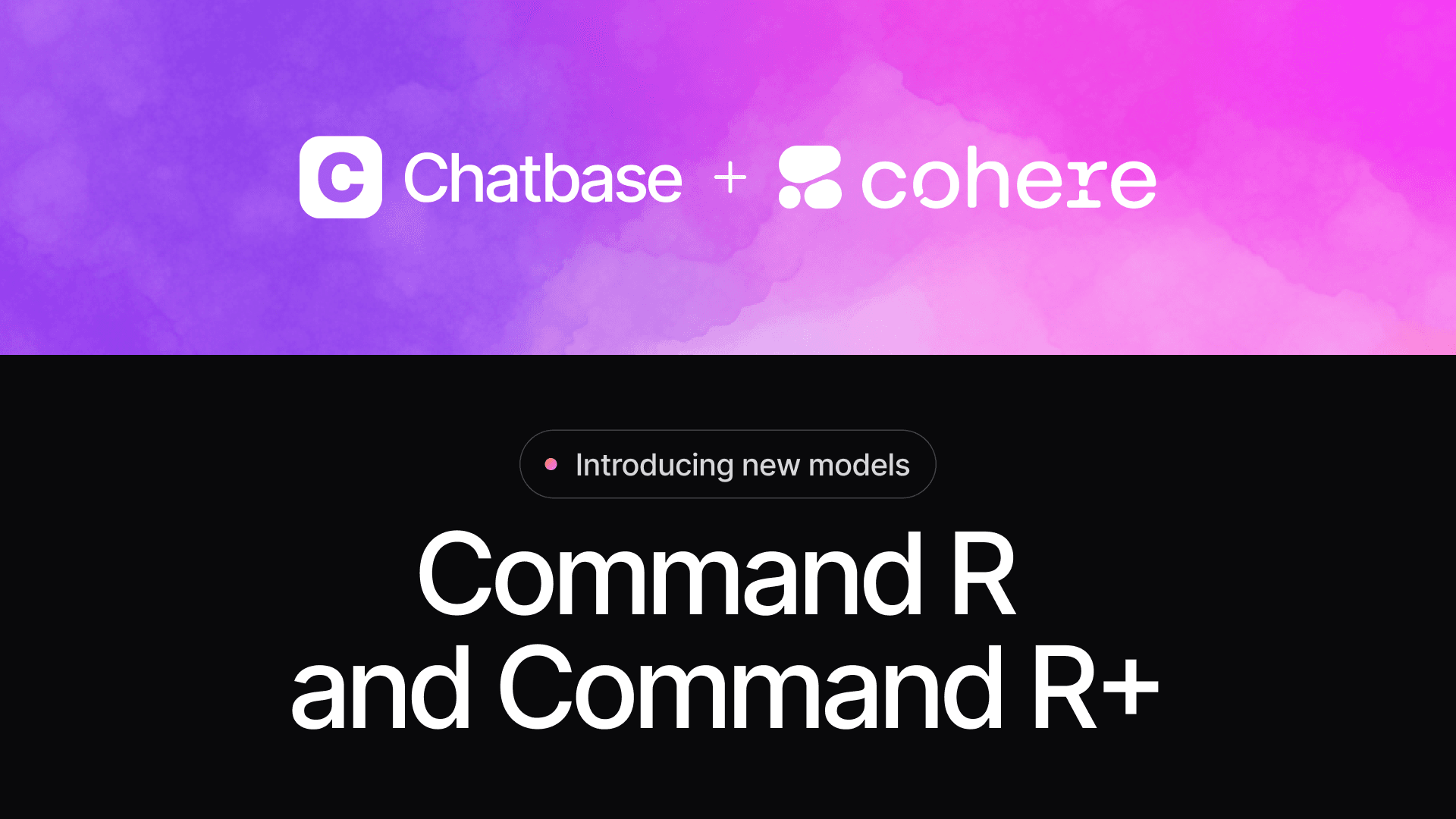Introducing Cohere Models: Command R and Command R+